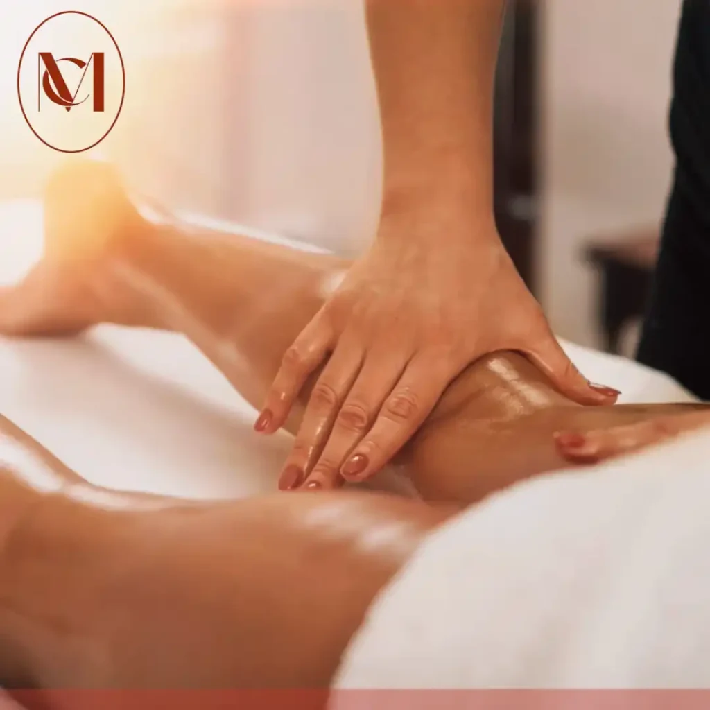 جلسة المساج الليمفاوي باستخدام Light Body Massage Oil